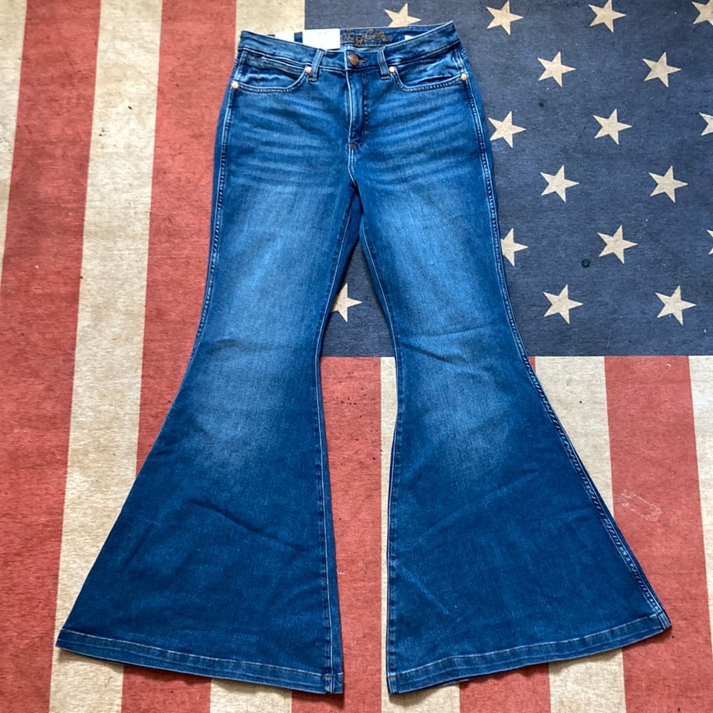 Western Wrangler Flare Jeans